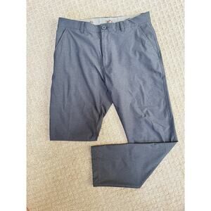 Johnston & Murphy XC4 Pants Mens 32x30 Gray Stretch Performance Chino Golf